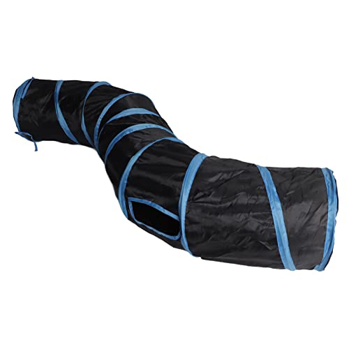 Tnfeeon S Form Tränenresistenter Katzentunnel mit 4 Öffnungen für Aktive Haustiere Polyestermaterial Ideales für Haustierbesitzer Tnfeeon S Form Tränenresistenter Katzentunnel mit 4 Öffnungen für Aktive Haustiere Polyestermaterial Ideales für Haustierbesitzer von Tnfeeon