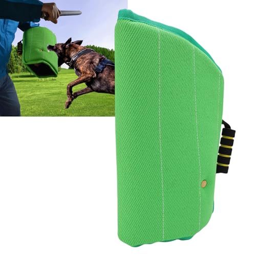 Tnfeeon Tränenfeste Stoff Hund Bisshülle Armschutz Multifunktionaler Lebendiger Grüner Farbe, Benutzerfreundliches Design, mit Griff für Welpen Beißen, das Tugging War Toy Spielt Tnfeeon Tränenfeste Stoff Hund Bisshülle Armschutz Multifunktionaler Lebendiger Grüner Farbe, Benutzerfreundliches Design, mit Griff für Welpen Beißen, das Tugging War Toy Spielt von Tnfeeon