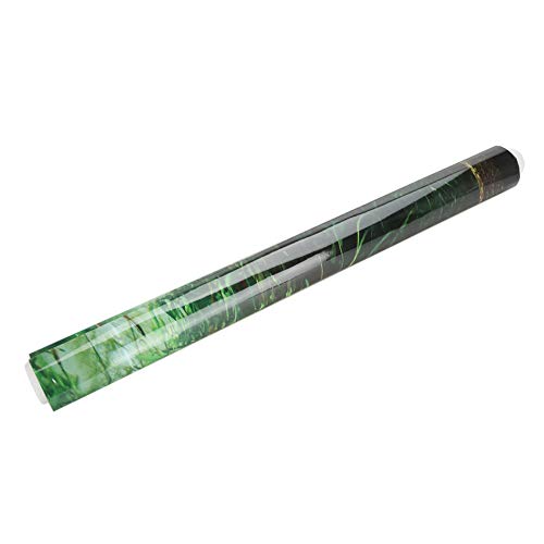 Tnfeeon Wassergrasstil Fischtankdekoration Poster PVC Klebstoff Hintergrund mit Selbstklebendem Design, Großartiges Dekor für Aquarium, 122 * 61 cm (4) von Tnfeeon
