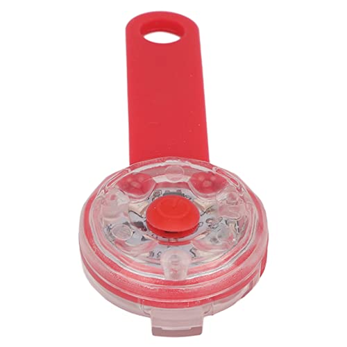 Tnfeeon wasserdichte LED -Hund Licht Anhänger USB -wiederaufladbares Kragenlicht für Haustaschenbike IPX7 Tiefes Wasserdichtes HundelICHT für Nachtspaziergänge (Rot) von Tnfeeon