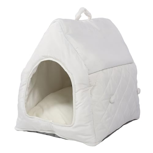 Tragbarer Katzenlaufstall, Haustierzelt für den Innenbereich von Kätzchenwelpen, Hundespielgehege, Katzenhäuser und Eigentumswohnungen. Haustierbedarf. Tragbares Haustierhaus für von Tnfeeon