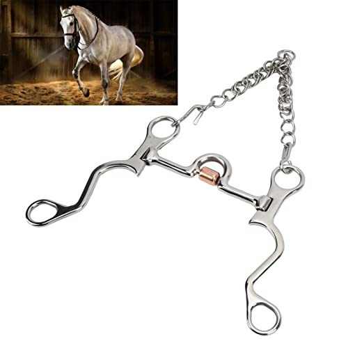 Edelstahl Trensen von Pelham zum Reiten (130MM) von Tnfeeon