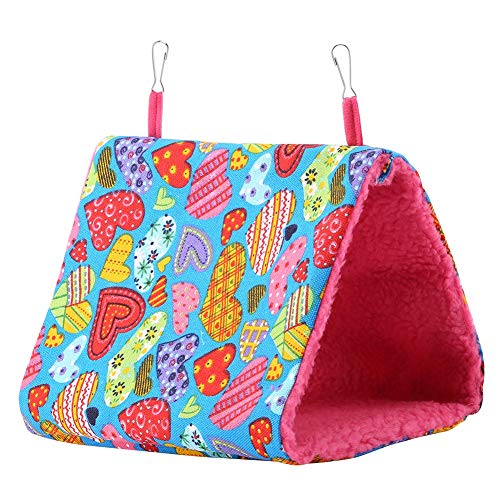 Vogelhängematte Dreieck Vogel , Warmes Weiches Plüsch -Hang -Bett für Papageien Lovebird Blockary Flossenkakadu, Einfache Installation, Breite Anwendung, Weiche Berührung, Perfekte Haustiermatte Vogelhängematte Dreieck Vogel , Warmes Weiches Plüsch -Hang -Bett für Papageien Lovebird Blockary Flossenkakadu, Einfache Installation, Breite Anwendung, Weiche Berührung, Perfekte Haustiermatte von Tnfeeon