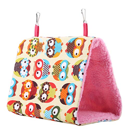 Vogelhängematte Dreieck Vogel , Warmes Weiches Plüsch -Hang -Bett für Papageien Lovebird Blockary Flossenkakadu, Einfache Installation, Breite Anwendung, Weiche Berührung, Perfekte Haustiermatte Vogelhängematte Dreieck Vogel , Warmes Weiches Plüsch -Hang -Bett für Papageien Lovebird Blockary Flossenkakadu, Einfache Installation, Breite Anwendung, Weiche Berührung, Perfekte Haustiermatte von Tnfeeon