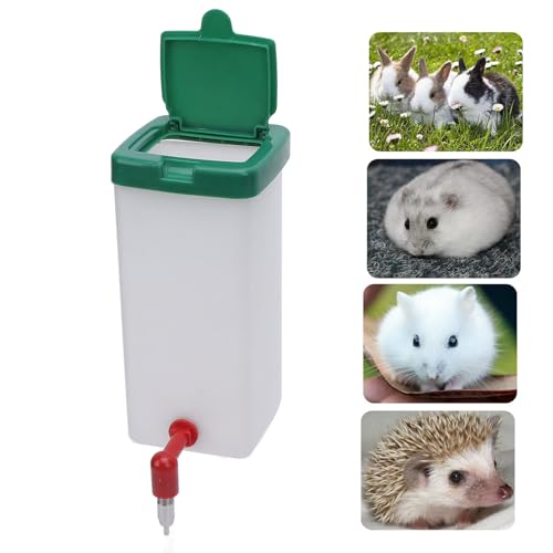 Vogelheimer Wasserspender Set, Einstellbare Automatische Feeder -Käfigzubehör mit Hoher Kapazität, Clear Shotet Seed Container Food Feeder -Trinker für Käfig, Cockatiel Finch von Tnfeeon