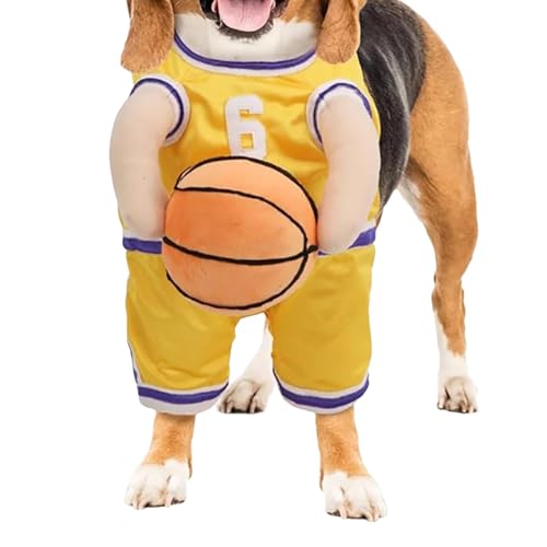 Hunde Basketballkostüm Mit Ball | Hunde Basketball Halloween Kostüm | Halloween Kostüme Für Hundebasketballspieler | Süßes Haustier Halloween Kostüm Lustiges Sport Kostüm Hunde Basketballkostüm Mit Ball | Hunde Basketball Halloween Kostüm | Halloween Kostüme Für Hundebasketballspieler | Süßes Haustier Halloween Kostüm Lustiges Sport Kostüm von TocaFeank