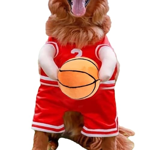 Hunde Basketballkostüm Mit Ball | Hunde Basketball Halloween Kostüm | Halloween Kostüme Für Hundebasketballspieler | Süßes Haustier Halloween Kostüm Lustiges Sport Kostüm Hunde Basketballkostüm Mit Ball | Hunde Basketball Halloween Kostüm | Halloween Kostüme Für Hundebasketballspieler | Süßes Haustier Halloween Kostüm Lustiges Sport Kostüm von TocaFeank