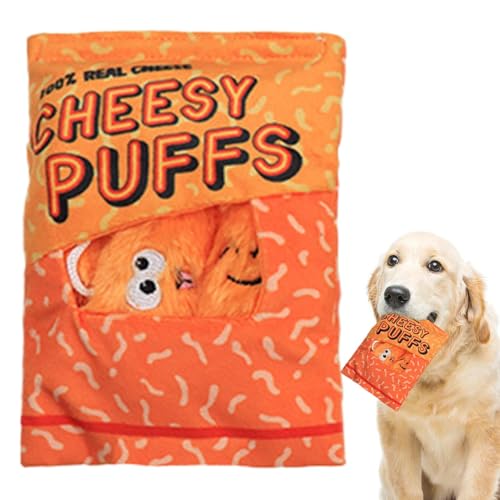 TocaFeank Futtersuchspielzeug für Hunde, Haustierspielzeug aus Plüsch mit Sound | Cartoon-Snackbeutel, quietschendes Spielzeug für Hunde - Mittlere bis große Hunde reduzieren Langeweile, interaktives TocaFeank Futtersuchspielzeug für Hunde, Haustierspielzeug aus Plüsch mit Sound | Cartoon-Snackbeutel, quietschendes Spielzeug für Hunde - Mittlere bis große Hunde reduzieren Langeweile, interaktives von TocaFeank