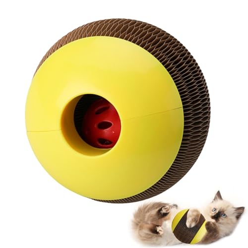 TocaFeank Katzenminze-Ball-Spielzeug,Katzenminze-Ball, Wabenförmiges Katzenminze-Spielzeug für Katzen mit integrierter Glocke, Katzenkratzer, bissfestes Katzenspielzeug für Haustierliebhaber, TocaFeank Katzenminze-Ball-Spielzeug,Katzenminze-Ball, Wabenförmiges Katzenminze-Spielzeug für Katzen mit integrierter Glocke, Katzenkratzer, bissfestes Katzenspielzeug für Haustierliebhaber, von TocaFeank