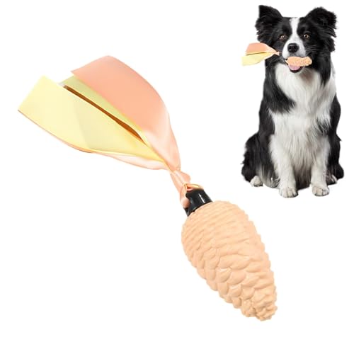 TocaFeank Tannenzapfen-Spielzeug für Hunde,Hunde-Tannenzapfen-Spielzeug - Quietschendes Seil-Hundespielzeug mit Beißstreifen | Weiches und langlebiges Welpenspielzeug für Spielzeit und Mundgesundheit, TocaFeank Tannenzapfen-Spielzeug für Hunde,Hunde-Tannenzapfen-Spielzeug - Quietschendes Seil-Hundespielzeug mit Beißstreifen | Weiches und langlebiges Welpenspielzeug für Spielzeit und Mundgesundheit, von TocaFeank