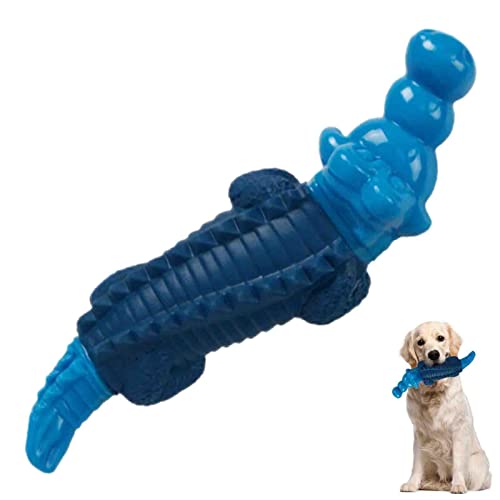 Toddlers 5 Pcs Hundekauspielzeug für Aggressive Kauer - Alligator Hundezahnreinigungs- und Zahnfleischmassagespielzeug | Interaktives Kauspielzeug für mittelgroße und große Hunde, Training von Toddlers