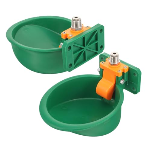 2Stücke Automatische Schaftränke aus Kunststoff Wassersparende Tränke für Rinder Ziegen und Schweine Einfache Installation für Verschiedene Nutztiere 2Stücke Automatische Schaftränke aus Kunststoff Wassersparende Tränke für Rinder Ziegen und Schweine Einfache Installation für Verschiedene Nutztiere von Toddmomy
