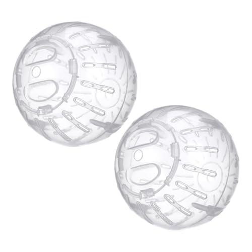 2Stücke Hamsterball Transparenter Laufball für Zwerghamster für Kleine Haustiere Fördert Aktivität und Langeweile 2Stücke Hamsterball Transparenter Laufball für Zwerghamster für Kleine Haustiere Fördert Aktivität und Langeweile von Toddmomy