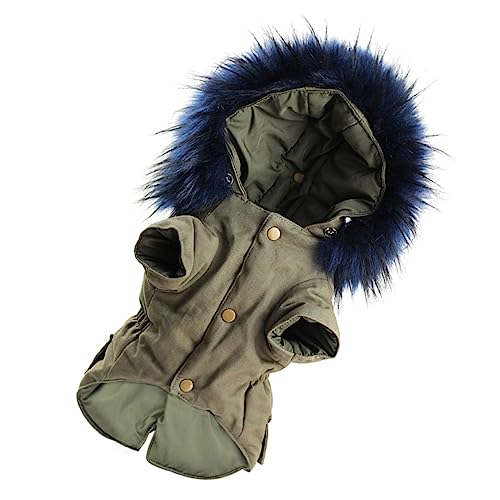 Toddmomy Warme Mütze Und Mantel Hundekostüm Aus Baumwolle Leicht Und Bequem Für Kaltes Wetter von Toddmomy
