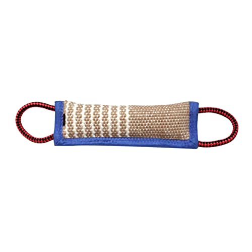 Hundetraining Bisskissen aus Jute Interaktives Kau und Zerrspielzeug für Griffen und Trainieren und Kompakt für Einfachen Transport von Toddmomy