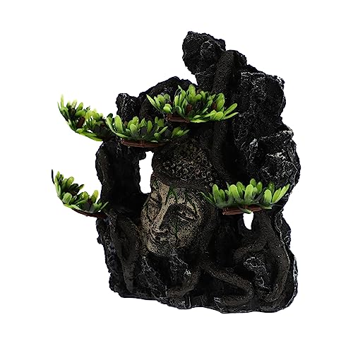 Künstliche Buddha Statue für Aquarien Resin Landschaftsdekoration für Fischbecken und Pflegeleicht Bringt Aquarium Künstliche Buddha Statue für Aquarien Resin Landschaftsdekoration für Fischbecken und Pflegeleicht Bringt Aquarium von Toddmomy
