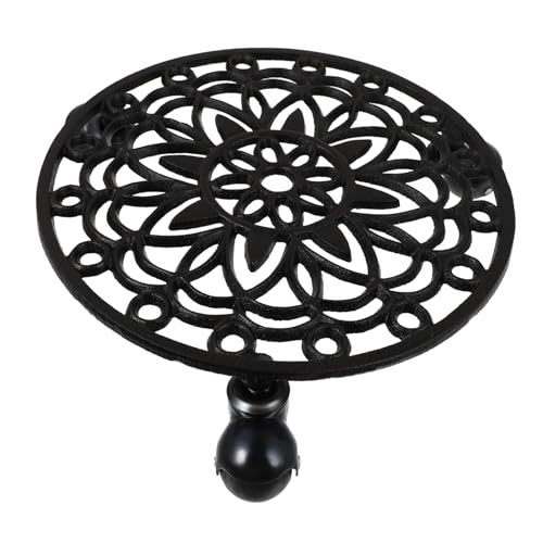 Toddmomy 1 PC Beweglichen Jardiniere Topf Garten Blume Pflanze Tablett Rack Abnehmbare Tablett Pflanzer von Toddmomy