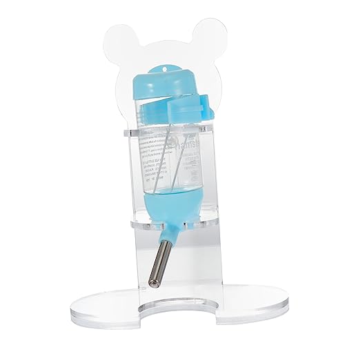 Toddmomy Leckagefreier Trinknapf für Haustiere Wasserflasche Halter mit Zubehör Wasserfütterungswerkzeug für Hamster Wiederverwendbar Einfach zu Reinigen für Haustierkäfige von Toddmomy