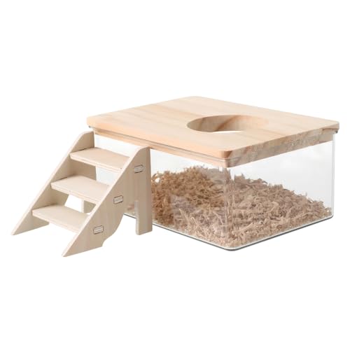 Toddmomy 1 Satz Hamsterbad Haustiere Hamster -versteck Hamsterbedarf Hamsterzubehör Hamsterbettwäsche Hamstertreppe Hamsterschutzhaus Hamster -Toilette Hamstermöbel Transparent Abs Toddmomy 1 Satz Hamsterbad Haustiere Hamster -versteck Hamsterbedarf Hamsterzubehör Hamsterbettwäsche Hamstertreppe Hamsterschutzhaus Hamster -Toilette Hamstermöbel Transparent Abs von Toddmomy