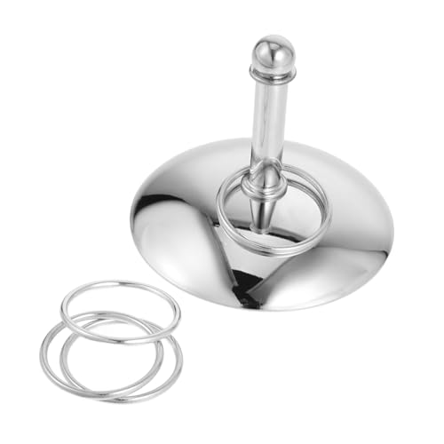 Toddmomy 1 Satz Haustier-papageienhalsband Zubehör Für Sittichkäfige Vogel-Intelligenz- Kleine Vogelspielzeuge Sittiche Nymphensittich Silver Rostfreier Stahl von Toddmomy