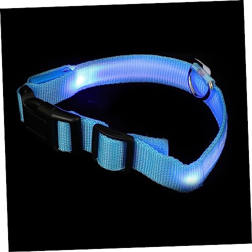 Toddmomy 1 Satz Hundehalsband Leuchtendes Halsband für Haustiere Verstellbares Halsband für Hunde Kleiner Kragen Trainingshalsbänder leuchtendes Haustierhalsband LED von Toddmomy