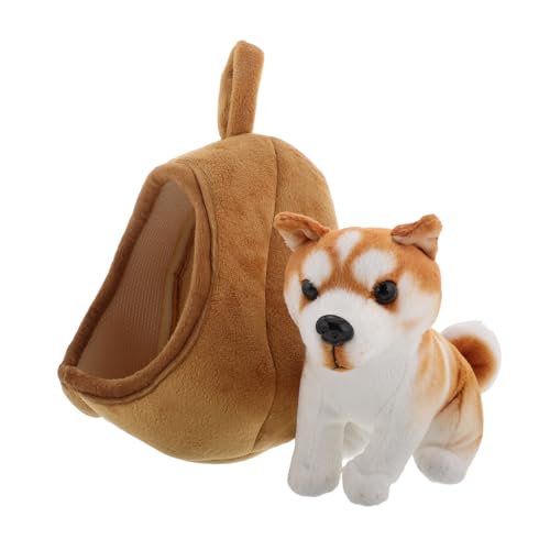 Toddmomy 1 Satz Hundehausspielzeug Plüsch-Welpenspielzeug Plüschspielzeughund Welpenfigur Nettes Hund ausgestopft Welpenverzierung Japanisches Stofftier Kuscheltier Kätzchen Light Brown Toddmomy 1 Satz Hundehausspielzeug Plüsch-Welpenspielzeug Plüschspielzeughund Welpenfigur Nettes Hund ausgestopft Welpenverzierung Japanisches Stofftier Kuscheltier Kätzchen Light Brown von Toddmomy