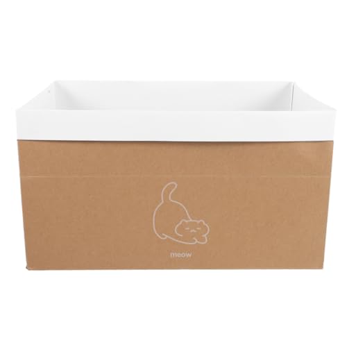 Toddmomy 1 Satz Katzenkratzbrett Katzenstreu selbst Kratzer drinnen Schlafhaus für Katzen kratzen Kratzfestes Katzenhaus Bequemes Kratzhaus für Katzen Hundenest Wellpapier Toddmomy 1 Satz Katzenkratzbrett Katzenstreu selbst Kratzer drinnen Schlafhaus für Katzen kratzen Kratzfestes Katzenhaus Bequemes Kratzhaus für Katzen Hundenest Wellpapier von Toddmomy