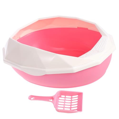 Toddmomy 1 Satz Katzentoilette Katzenstreu klein Verklumpung Wurf Katzenboxen Katzenversorgung Katzenklo Krämpfleiste für Kätzchen Pet Supply Cat Müll Plastik Rosa Toddmomy 1 Satz Katzentoilette Katzenstreu klein Verklumpung Wurf Katzenboxen Katzenversorgung Katzenklo Krämpfleiste für Kätzchen Pet Supply Cat Müll Plastik Rosa von Toddmomy