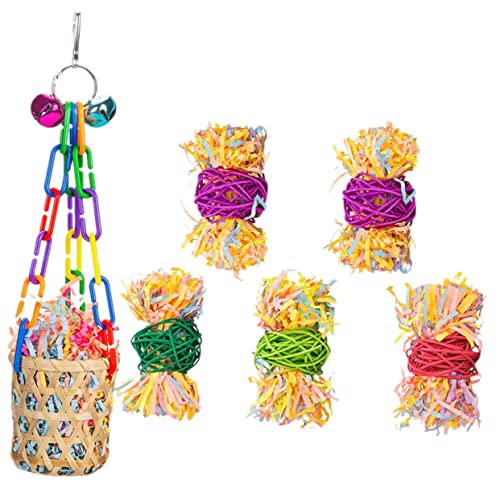 Toddmomy 1 Satz Papier Rattan -ballspielzeug Papageien Kauen Zerkleinern Groß Vögel Backenzahn Vogelspielzeug Sittiche Käfig Papagei Dekoratives Sittichspielzeug Hölzern Toddmomy 1 Satz Papier Rattan -ballspielzeug Papageien Kauen Zerkleinern Groß Vögel Backenzahn Vogelspielzeug Sittiche Käfig Papagei Dekoratives Sittichspielzeug Hölzern von Toddmomy