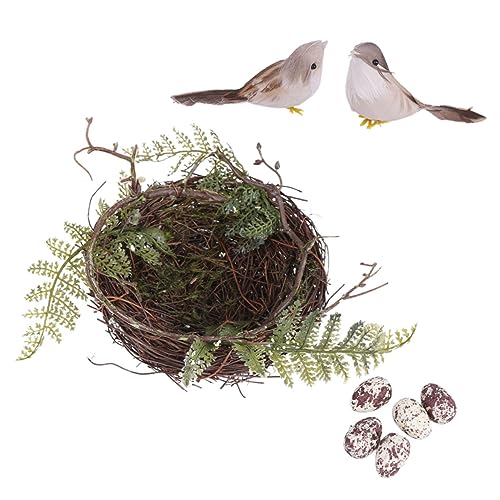 Toddmomy 1 Satz Rattan-vogelnest Dekorationen Dekorativ Künstlich Mini Natürlich Vogelhaus Ornament Frühling Vogelnest Für Käfig Groß Hängend Nester Vogelverzierung Vogelhäuser Kaffee Toddmomy 1 Satz Rattan-vogelnest Dekorationen Dekorativ Künstlich Mini Natürlich Vogelhaus Ornament Frühling Vogelnest Für Käfig Groß Hängend Nester Vogelverzierung Vogelhäuser Kaffee von Toddmomy