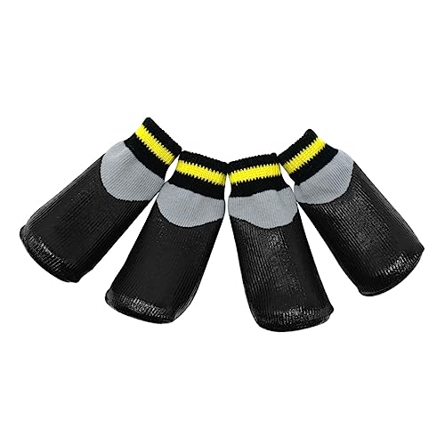 Toddmomy Schutzschuhe Für Hunde Pfotensocken Regen- Und Schneeschutz – Schuhe Für Welpen von Toddmomy