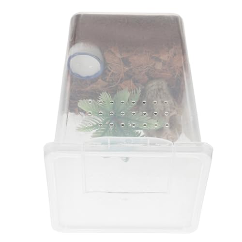 Toddmomy 1satz Kleiner Kunststoff-spinnenbehälter Für Haustiere Transparente Zuchtbox Mit Anti-entweich- Für Springspinnen Kompakte Terrarien Für Zuhause Oder Büro Toddmomy 1satz Kleiner Kunststoff-spinnenbehälter Für Haustiere Transparente Zuchtbox Mit Anti-entweich- Für Springspinnen Kompakte Terrarien Für Zuhause Oder Büro von Toddmomy