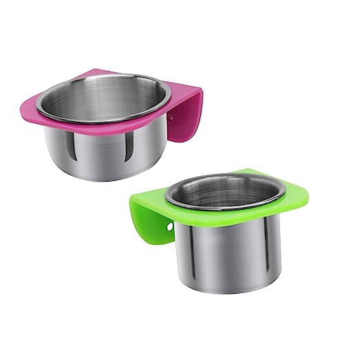 Toddmomy 1satz Parrot Feeding Cup Und Langlebiger Futterbehälter Für Vögel Vielseitig Als Futter Und Wasserbehälter Einsetzbar Für Papageien Und Wellensittiche von Toddmomy