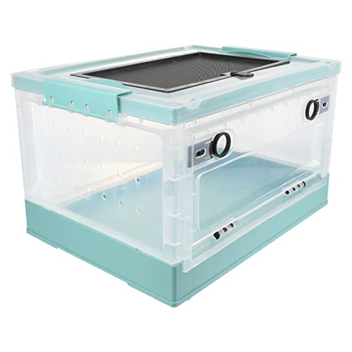 Toddmomy 1 Satz Terrarium Hamster käfig Hamster cage Kleintier Schlafplatz Hamsterstall Kleintierkäfig Kiste drinnen groß meerschweinchen käfig Hamsterkäfig Heimtierbedarf Plastik Blue von Toddmomy