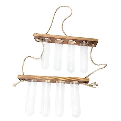 Toddmomy 1 Satz Wandmontierthydroponischhydroponisch Zimmerpflanzen Drinnen Leben Vermehrungsstation Für Pflanzen Wandhängendes Terrarium Wand-hydrokultur-pflanzgefäß Anlage Glas Coffee von Toddmomy