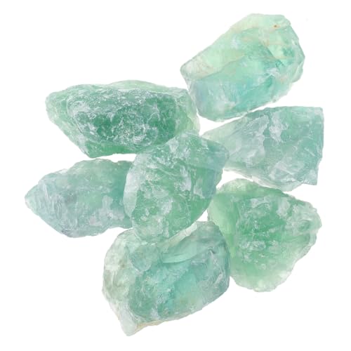 Toddmomy 1satz Aquarium Grüner Fluorite Rohsteine Dekorative Steine Für Aquarien Und Pflanzgefäße Naturkiesel Für Kreatives Design Und Langlebige Nutzung von Toddmomy