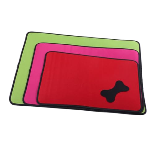 Toddmomy Kühlmatte Für Haustiere 3-teilig Kühlpad Für Haustiere Kühlkissen Für Hunde Und Katzen Modisch Bequem Zufällige Farbe von Toddmomy