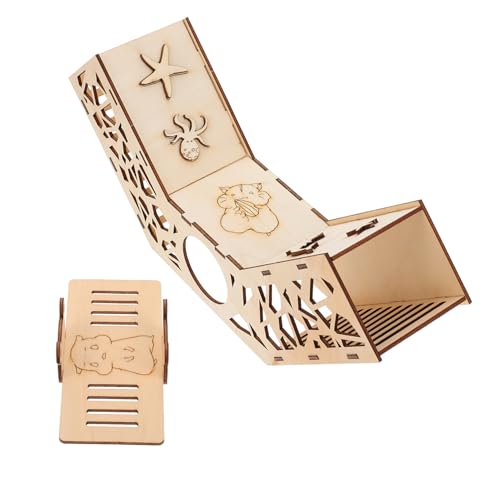 Toddmomy Hamster Spielzeug Holz-Maze Für Kleintiere Interaktives Spielzeug Aktivität Geeignet Für Zwerghamster Mäuse Ratten Gesundes Material Platzsparend Und Robust Toddmomy Hamster Spielzeug Holz-Maze Für Kleintiere Interaktives Spielzeug Aktivität Geeignet Für Zwerghamster Mäuse Ratten Gesundes Material Platzsparend Und Robust von Toddmomy