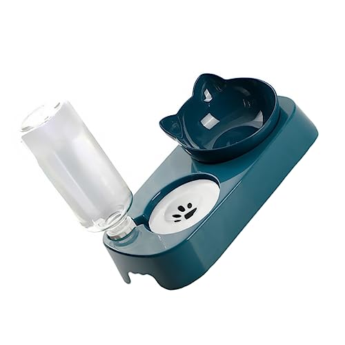 Toddmomy 2-in-1-futternapf Und Tränke Für Haustiere Automatische Wasserzufuhr Für Haustiere Langsames Trockenfutter Großes Fassungsvermögen Haustierzubehör von Toddmomy