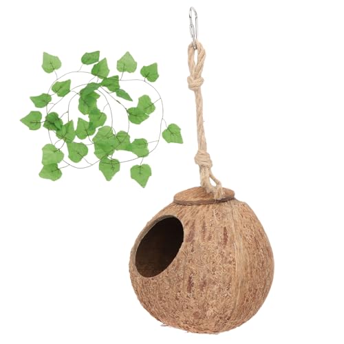 Toddmomy 1satz Kokosnuss Nest Für Reptilien Bequeme Schlafgelegenheit Versteck Für Kleine Haustiere Wie Echsen Und Geckos Dekorativen Für Terrarien Toddmomy 1satz Kokosnuss Nest Für Reptilien Bequeme Schlafgelegenheit Versteck Für Kleine Haustiere Wie Echsen Und Geckos Dekorativen Für Terrarien von Toddmomy