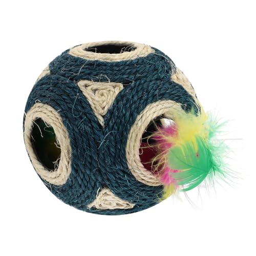 Toddmomy 1 Stück Ballspielzeug für Katzen Katzenspielzeug Sisal Katzen Loch interaktives katzenspielzeug Interactive cat Toy Pet-Ball- Sisal-Ballspielzeug Plüsch Blue Toddmomy 1 Stück Ballspielzeug für Katzen Katzenspielzeug Sisal Katzen Loch interaktives katzenspielzeug Interactive cat Toy Pet-Ball- Sisal-Ballspielzeug Plüsch Blue von Toddmomy