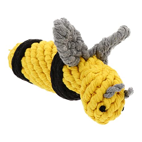 Toddmomy 1 Stück Bienen Baumwollseilspielzeug Kauspielzeug Für Hunde Kauspielzeug Für Draußen Hundespielzeug Welpenspielzeug Langlebiges Hundespielzeug Seilspielzeug Für Welpen Toddmomy 1 Stück Bienen Baumwollseilspielzeug Kauspielzeug Für Hunde Kauspielzeug Für Draußen Hundespielzeug Welpenspielzeug Langlebiges Hundespielzeug Seilspielzeug Für Welpen von Toddmomy