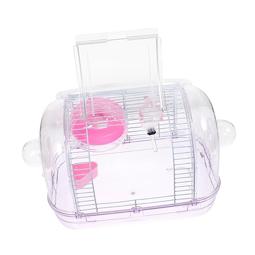 Toddmomy 1 Stück Hamsterträger Transportkäfig für Kleintiere Tragbarer Tragebehälter für Hamster und Meerschweinchen für Ausflüge und Beobachtungen Kompakt und Leicht Toddmomy 1 Stück Hamsterträger Transportkäfig für Kleintiere Tragbarer Tragebehälter für Hamster und Meerschweinchen für Ausflüge und Beobachtungen Kompakt und Leicht von Toddmomy