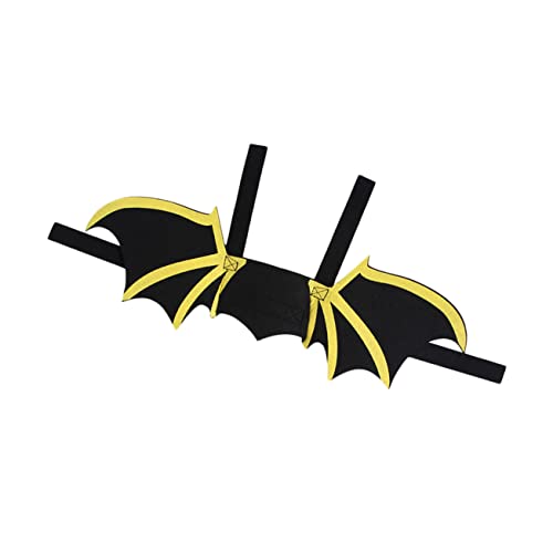 Toddmomy 1 Stück Haustierfledermausflügelstruhe und Rücken Halloweenkostüm Fledermausflügel Haustier Haustiere Katzenkleid Katze-Fledermaus-Cosplay Kostüme für Hunde Schwarz Toddmomy 1 Stück Haustierfledermausflügelstruhe und Rücken Halloweenkostüm Fledermausflügel Haustier Haustiere Katzenkleid Katze-Fledermaus-Cosplay Kostüme für Hunde Schwarz von Toddmomy