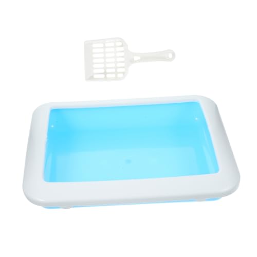 Toddmomy 1 Stück Packung Katzentoilette Wurf bedeckt klein Mülleimer töpfchen katzenstreu Haustier-Plastiktoilette Kätzchen -Trainingstoilette Sport Himmelblau Zufällige Farbe Toddmomy 1 Stück Packung Katzentoilette Wurf bedeckt klein Mülleimer töpfchen katzenstreu Haustier-Plastiktoilette Kätzchen -Trainingstoilette Sport Himmelblau Zufällige Farbe von Toddmomy