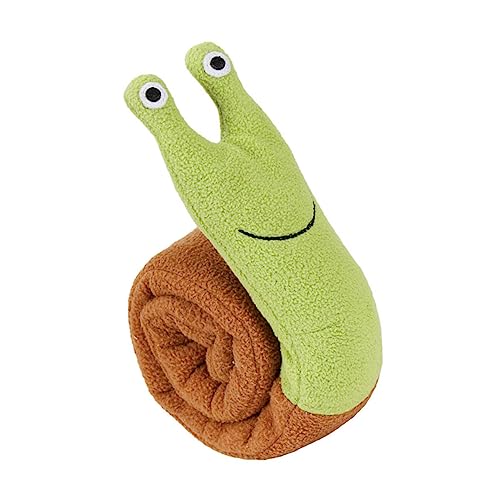 Toddmomy 1 Stück Snail Shaped Pet Toy für Welpen Unzerstörbares Beißspielzeug mit Futterspender und Stressabbau Funktion Grün Toddmomy 1 Stück Snail Shaped Pet Toy für Welpen Unzerstörbares Beißspielzeug mit Futterspender und Stressabbau Funktion Grün von Toddmomy