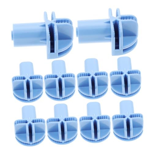Toddmomy 10 Stück Zubehör Für Katzenkäfigrollen Austausch Der Lenkrolle Lenkrollenhülsen Laufrollenbuchsen Sky-Blue Abs von Toddmomy