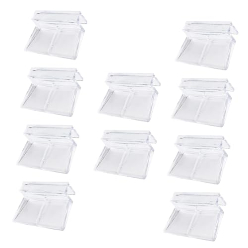 Toddmomy 10stücke Acrylic Aquarium Deckel Halterung Hochwertige Aquarienstützen Für Glas Optimal Für Pflege Und Wartung Ihres Aquariums Robust Und Langlebig Für Offene Tanks Toddmomy 10stücke Acrylic Aquarium Deckel Halterung Hochwertige Aquarienstützen Für Glas Optimal Für Pflege Und Wartung Ihres Aquariums Robust Und Langlebig Für Offene Tanks von Toddmomy