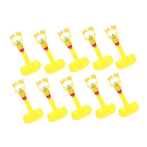 Toddmomy 10stücke Hühnertränke Automatische Geflügeltrinkbecher Material Robuster Wasserspender Für Hühner Enten Gänse Und Andere Nutzgeflügel Praktische Wasserstation Für Einfache Toddmomy 10stücke Hühnertränke Automatische Geflügeltrinkbecher Material Robuster Wasserspender Für Hühner Enten Gänse Und Andere Nutzgeflügel Praktische Wasserstation Für Einfache von Toddmomy