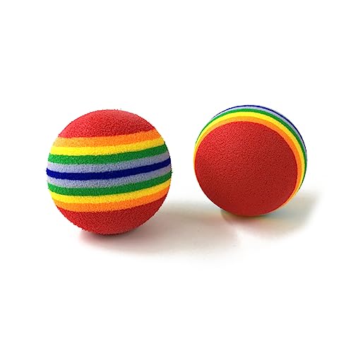 Toddmomy Auslaufsicheres Haustierspielzeug 12er-Pack Klein Eva Regenbogen Zum Kauen Und Zahnen Von Hunden Toddmomy Auslaufsicheres Haustierspielzeug 12er-Pack Klein Eva Regenbogen Zum Kauen Und Zahnen Von Hunden von Toddmomy
